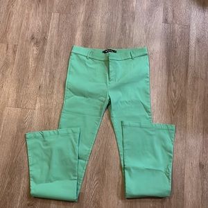 Green flare trousers MOTEL brand